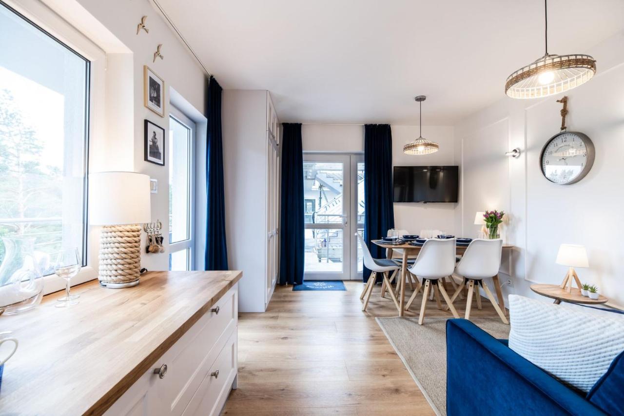 Niebieskie Apartamenty Rowy Apartament 13 Z Klimatyzacja 100 M Do Plazy Dawniej Blue Marine Eksteriør bilde